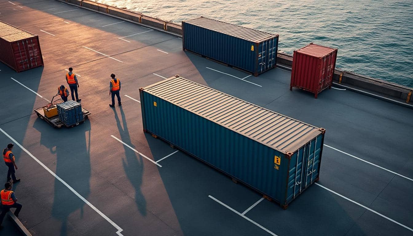 Illustration: Pourquoi le conteneur de 20 pieds est une solution polyvalente pour le transport et le stockage