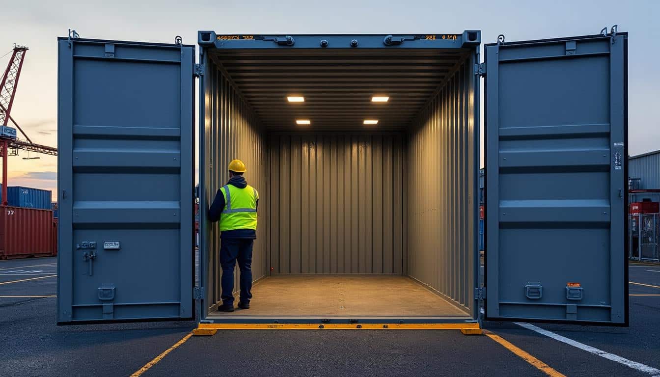 Illustration: Comprendre le conteneur de 20 pieds : dimensions et volume expliqués