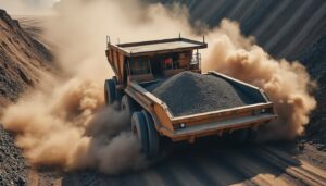 Le tapis convoyeur pour le transport efficace des matériaux en vrac