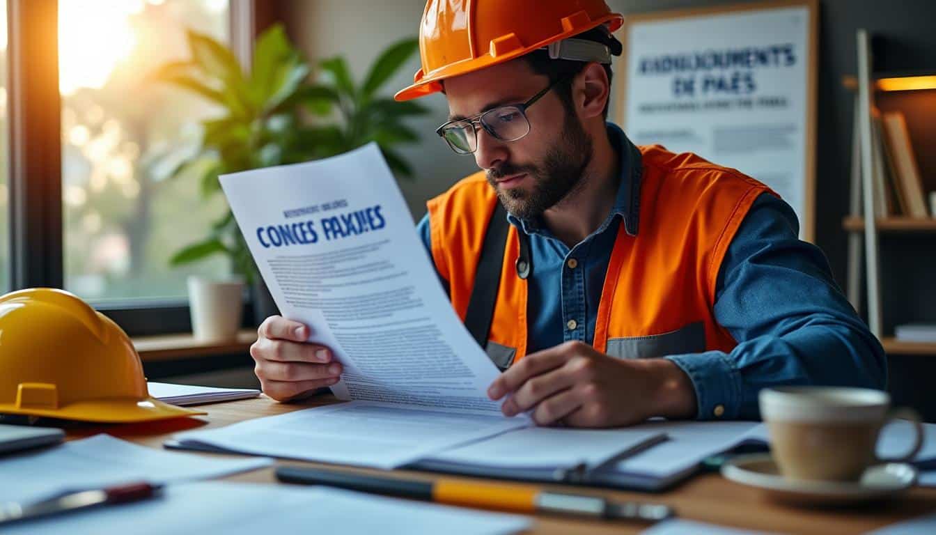 Illustration: Comprendre les congés payés dans le BTP après une démission : définitions et cadre légal