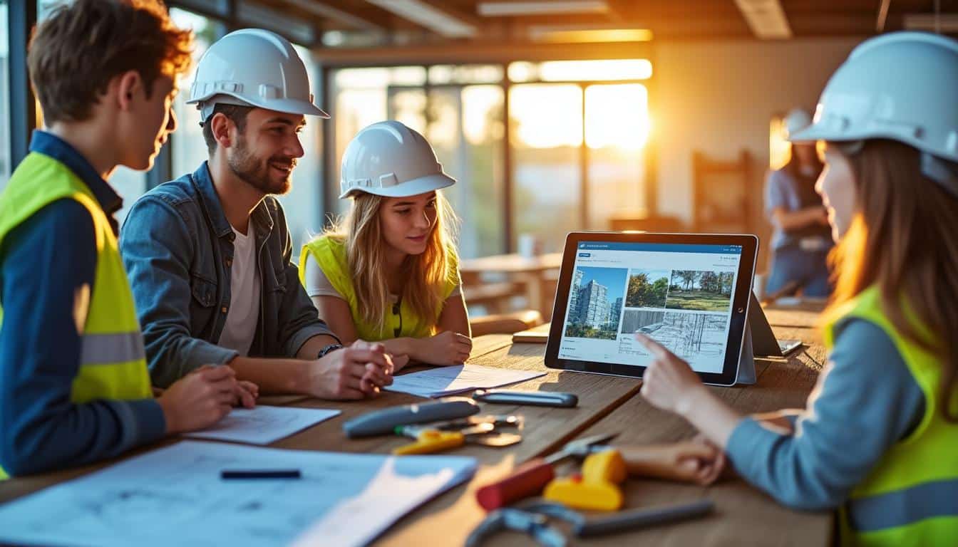 Illustration: Les fonctionnalités essentielles de NetYParéo adaptées au CFA BTP en Pays de la Loire