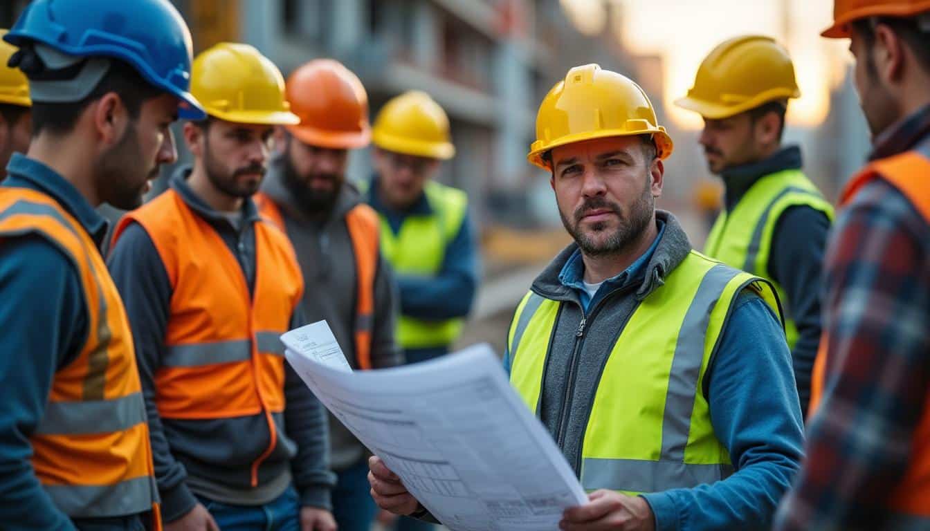 Illustration: Comprendre le rôle essentiel du chef de chantier dans la construction
