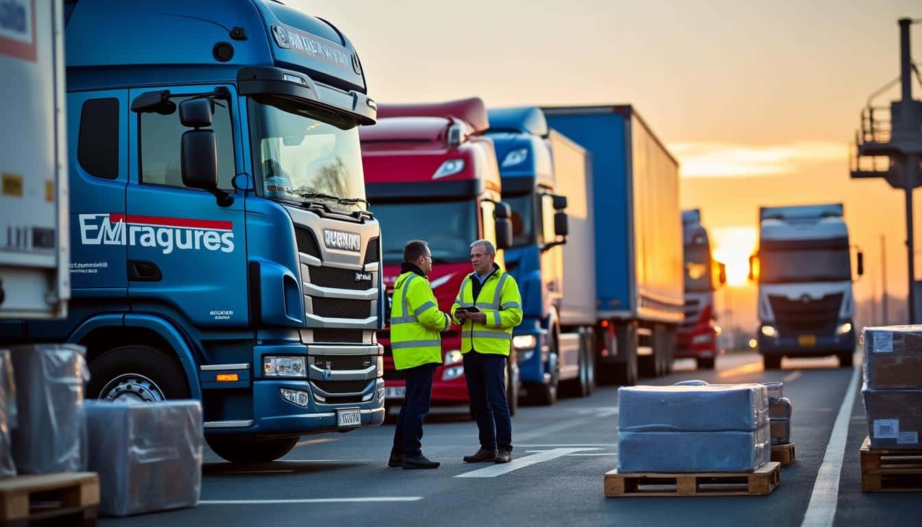 Illustration: Comment choisir les services de transport routier adaptés à Dunkerque