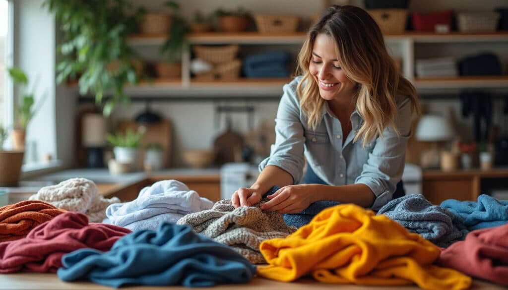 Que faire des vêtements usés : solutions durables et faciles